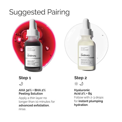 The Ordinary AHA 30% + BHA 2% Exfoliating Peeling Solution